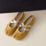 Must H&otilde;bedane Punane Baleriinad Tossud Naistele L&otilde;hestatud Varvastega Ballerina Tabi K&auml;imissussid Naine Mary Jane Kingad Jalatsid Suvi 39 kollane