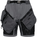 Nike ISPA Vabaaja Br&auml;ndi Logo Mugavad Moodsad Spordip&uuml;ksid Unisex L&uuml;hikesed P&uuml;ksid S&uuml;simust Tumehall Must FV4896-060 XL