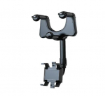 Tahavaatepeegli telefonihoidja auto 360 p&ouml;&ouml;rleva telefoni kinnitus stabiilne haarats nutitelefoni navigeerimisklamber iPhone'i Samsung Xiaomi jaoks