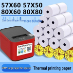 Feige Termokviitungipaber 57x60mm Meituan printeritele - 58mm rull 58mm Machine 57*50 Small Core 32 Rolls