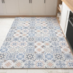 PVC K&ouml;&ouml;gimatt Veekindel Libisemisvastane P&otilde;randamatt &Otilde;likindel Kodu Kaunistus Vaip Vin&uuml;&uuml;l Nahast Jalapadjad Alfombra Pvc Cocina 80*120cm