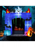 Joyfy Halloween t&auml;ispuhutav 6 jalga kummituslossi kaunistus pakiruumi maiusautode kaunistuste komplekt kummitus ja k&otilde;rvits Halloween'i peoks