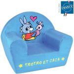 Fauteuil club enfant - TROTRO - FUN HOUSE - Int&eacute;rieur - Enfant - Bleu sinine