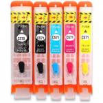 PGI-570 CLI-571 Vide Cartouche d'encre Rechargeables pour Ts5050 Ts5051 Ts5053 Ts5055 Ts6050 Ts6051 Ts6052 TS8050 Ts8051 Ts8052