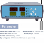 XM-18K-2 Munainkubaatori kontroller Digitaalne automaatne termostaadi kontroller Haudumismasina temperatuuri ja niiskuse kontroller