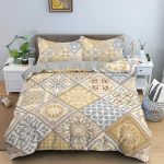 Geomeetrilise Prindiga V&auml;rviline Triibuline Mugav Tekikate Padjap&uuml;&uuml;r Voodipesu Komplekt Laste Magamistoa Kaunistus Kodutekstiil 70x133cm 2pcs