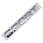 3D ABS SPORT Kirjad Embleem Auto Tagaluugi M&auml;rk Discovery Evoque L494 L320 jaoks Sport Kleebis Tarvikud