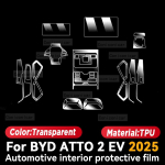BYD ATTO 2 EV 2025 Auto Sisekeskkonna Keskpaneeli Armatuurlaua Kaitsekile Kriimustusvastane Kleebis Tarvikud