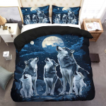 Kuum m&uuml;&uuml;gi hunt multifilm kolmeosaline kodutekstiil voodipesu 3D digitaaltr&uuml;kk tekikott kohandamine 135 * 200cm 50 * 80cm * 1 two-piece set