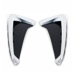 1 paar BMW X5 F15 2014 2015 2016 2017 2018 auto esiukse tiiva iluv&otilde;re lehtplaat &otilde;hu v&auml;ljalaskeava dekoratiivne katte riba