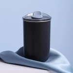 300ML Roostevabast Terasest Kohvitass Kruus Kaanega Lihtne Isoleeritud Kohvikruus Termospudel Kuumuskindel Termoskruus Joogin&otilde;ud 300ml must