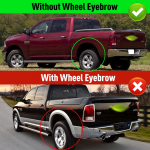 Dodge Ram 1500 2500 3500 2009-2018 2014 2015 2016 2017 jaoks Poritiiva Laiendid Poriklapid Splash Guardid Porikaitse Mud Flaps auto Tarvikud