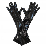 Seksikad Naiste PVC L&auml;ikivad Kindad Lateks Kunstnahast Keskmised Kindad Punk Kindad Seksikad Hip-hop Labakindad Cosplay Neiu Kost&uuml;&uuml;mi Aksessuaar S