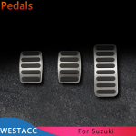 Auto pedaalid Suzuki SX4 Aerio Ciaz Vitara S-Cross Splash Ignis Kizashi Sidekick Samurai gaasipiduri pedaali katted MT black