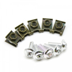 For Honda CBR1100XX CBR300R CB300F FA CBR500R CB500F X 5 pieces 6mm motorbike screwse body h&otilde;be