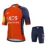 Ineos 2026 Meeste L&uuml;hikeste Varrukatega Jalgrattas&auml;rgi Komplekt Suvine Bicicleta R&otilde;ivad MTB S&auml;rk Ropa Ciclismo Spordir&otilde;ivad Sinine Jalgratturi &Uuml;likond 5XL