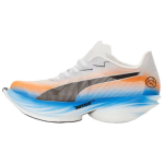 Puma Fast-R Nitro Elite 3 Mugavad Pehme Toega V&otilde;istlusjooksukingad Naiste toss Valge Oranž Sinine 313419-01 38.5