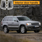 1 paar esiukse sisek&auml;epide 1JV461J3AA 1JV471J3AA Jeep Grand Cherokee 05-11 LHD 82139 82134 jaoks Ukse sisek&auml;epide Hall hall v&auml;rv