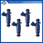 4PCS 35310-2B000 0280157174 Fuel Injectors For Hyundai ACCENT ELANTRA i30 ix20 KIA CARENS CEED CERATO SOUL RIO VENGA 353102B000 Deep Green