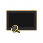 Judas connect&eacute; Dor&eacute;- EZVIZ - HP2 - 1080p - Batterie 2200mAh - Angle de vue 146&deg; - Ecran 4.3 pouces kuld