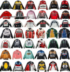 2025 Hollister x Red Bull F1 nahkjakk, raske tikand, kohandatav disain XL
