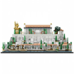MOC Uus-Kreeka Ateena Akropol Loss Ehitusklotsid Parthenon Amfiteater Torn Arhitektuur Telliskivist M&auml;nguasi Laste Kingitus PDF Instruction