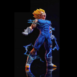 27cm Dragon Ball Z Majin Vegeta Anime Kuju Enesetapp Super Saiyan Tegevuskujud PVC Kuju Figuriin Mudel M&auml;nguasjad Kingitus
