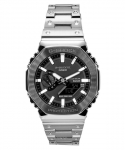 Casio G-Shock Analoog-Digitaalne T&auml;ismetallist Nutitelefoni &Uuml;hendusega Must Tihvt P&auml;ikeseenergial t&ouml;&ouml;tav GM-B2100BT-1A 200M Meeste K&auml;ekell must