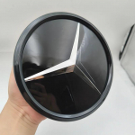 185mm Kroom Must Peegel Auto Iluv&otilde;re T&auml;he Embleem M&auml;rk Esiv&otilde;re Logo Mercedes Benz CLA W117 W118 GLA X156 Tarvikutele CLA 2013-19