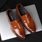 Kerged madala kontsaga hingavad slip-on meeste ametlikud kingad 2026 trend kontorisse uued Itaalia ehtne nahk 39 sotsiaalne kinga mees 38