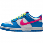 Nike Dunk Low GS 'Photo Blue White Light Lemon Twist Hyper Pink' IB7747-406 36.5