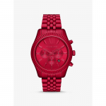 Michael Kors &Uuml;legabariidiline Lexington Punase Tooniga K&auml;ekell MK8814 punane