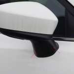 Car Right Side Door Wing Rear View Mirror Base Plate Triangle Lower Cover Cap fit for Mazda 3 AXELA 2014 2015 2016