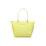 Longchamp Le Pliage Kangas Pikk K&auml;epide Lamba Nahk Risti Keha T&otilde;mblukuga Kott Naiste kotid Kollane 1899619P33 Yellow