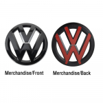 VOLKSWAGEN VW jaoks 2 tk Auto Esiv&otilde;re/Tagumine Embleemi Kaane Kate Logo Kleebis Volkswagen VW POLO Scirocco GOLF 5 6 7 8 MK5 MK6 jaoks Scirocco 2009-2014