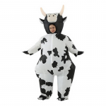 Halloweeni festivali lehm t&auml;ispuhutav maskottkost&uuml;&uuml;m - Loov cosplay ja fotorekvisiidid One Size