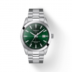 Tissot Roostevabast Terasest Rohelise Kettaga Meeste Moodne K&auml;ekell T127.407.11.091.01 roheline