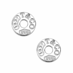 Tiffany & Co. 1837&reg; Kollektsioon Lihtne &Uuml;mmargune S&otilde;rmus H&otilde;bedast K&otilde;rvar&otilde;ngad Unisex K&otilde;rvar&otilde;ngad 19710424 Box,Silver