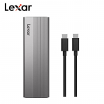 Lexar M.2 NVMe SSD korpus 10Gbps USB 3.2 Gen 2 Type-C v&auml;line k&otilde;vaketta karp SSD lugeja, mobiilne tahkisketta karp, toetab NVMe SSD-d kuni 4 TB M.2 NVMe【10Gbps，Type-C to Type-C】