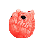 710 ml Punane Piranha TIKI Kruus Kokteil Klaaskeraamika Ameerika Hawaii Baari Joogin&otilde;ud Segaveini Tass Zombie Joogi Smuuti Tumbler beige
