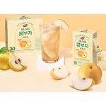 Kombucha teepulbri pulk Pirni-k&uuml;doonia maitsega 5g x 30 kotikest Korea traditsiooniline puuviljatee 1box (30ea)