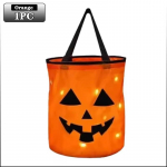 1-20tk LED-valgustusega Halloweeni K&otilde;rvitsa Kommi Kott Korv Lastele Triki v&otilde;i Maiuse Peo &Auml;mber P&uuml;hade&uuml;rituse Kaunistuseks