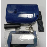 Russia version M4 Case keychain for Scher Khan magicar 4 lcd remote two way car alarm system gray