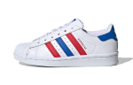 Adidas Originals SUPERSTAR madalad rulaketsid Valge Sinine Punane Lapsed Vanuses 3&ndash;7 Aastat FW5850 28