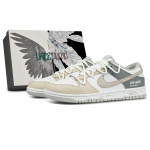 Nike S&uuml;nteetilisest Nahast Kulumiskindel Madalad [Kohandatud Tossud]Nike Dunk Kiss Maker Light Trace Box Unisex DD1391-103(Team845-Kast) 39