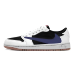 Travis Scott x Jordan Air Jordan 1 Travis Scott X AJ1 Koost&ouml;&ouml; Polsterdus Kulumiskindel Hingav DZ4137-700(Team1677-4) 35.5