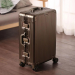 20-tollise alumiinium-magneesiumisulami kohver - unisex k&auml;sipagasist metallist pagas paroolilukuga 22-inch