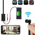 Mini spioonikaamera painduv Wifi nagu n&ouml;&ouml;p Rakendus Liikumisdetektsioon