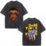 R&auml;ppar Bad Bunny Pesitud Vintage T-s&auml;rk Debi Tirar Mas Fotos DTMF Maailmatuuri T-s&auml;rgid Meeste Mood Hip Hop T-s&auml;rgid Streetwear M