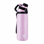 Fjbottle Termopudel Magnetilise Kaanega V&auml;lispordiks Roostevabast Terasest Pudel Hoiavad K&uuml;lma Isoleeritud Vaakumkolb 1000ml 1000ml roosa